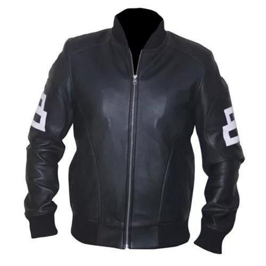 8 Ball B 627 Bomber Leather Jacket