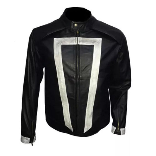 Agents Of Shield Gabriel Luna Ghost Rider Faux Leather Jacket B 604