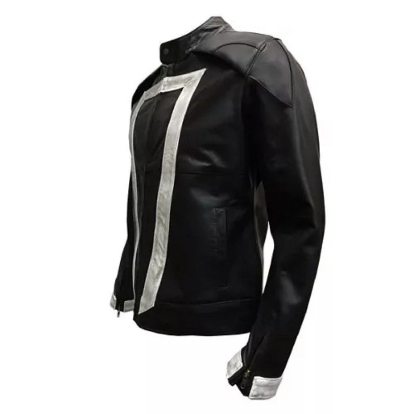 Agents Of Shield Gabriel Luna Ghost Rider Faux Leather Jacket B 604