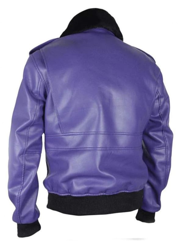 Joker Goon Bomber jacket Top fashion B 215 Genuine Leather Jacket