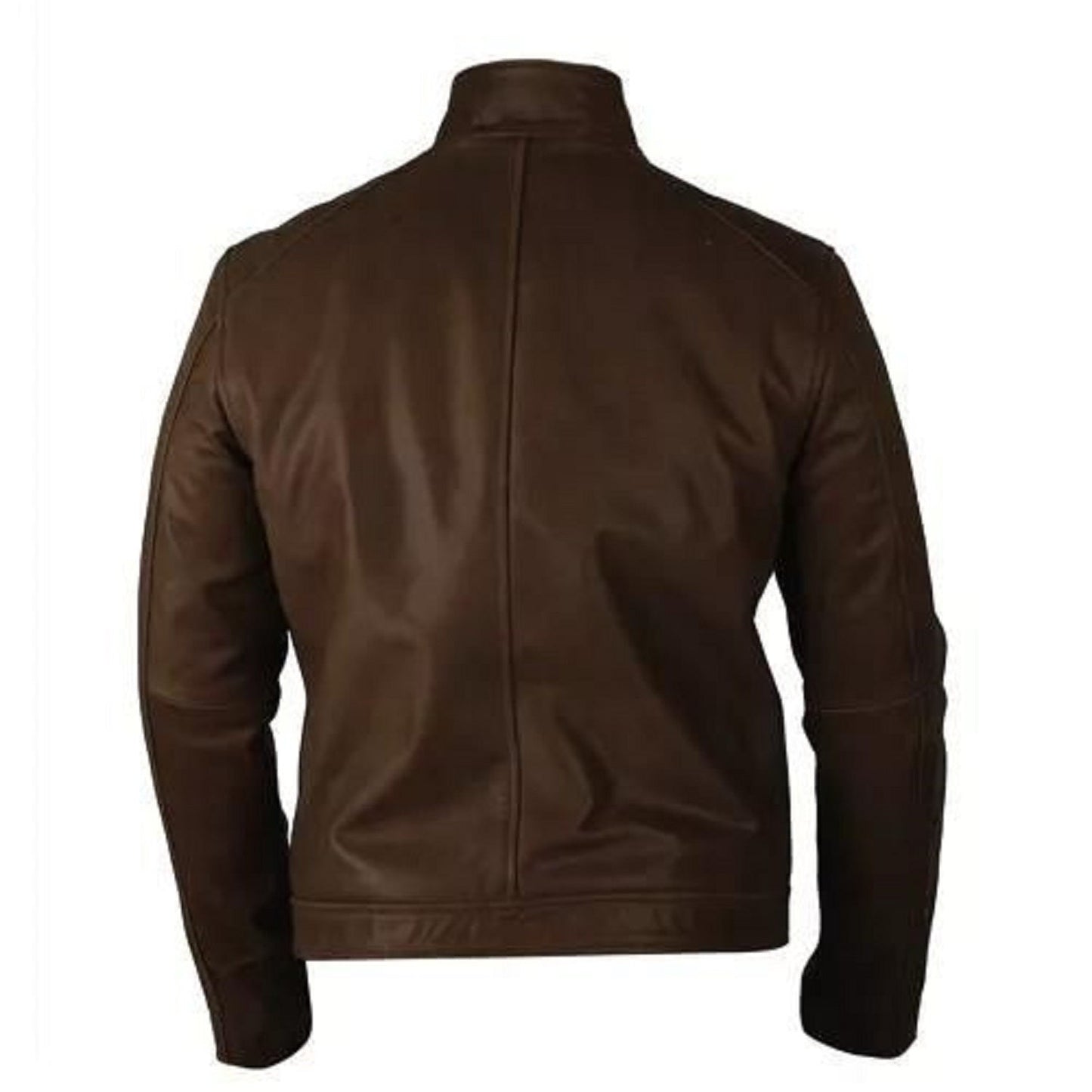 Jason Bourne B 624 Brown Genuine Leather Jacket