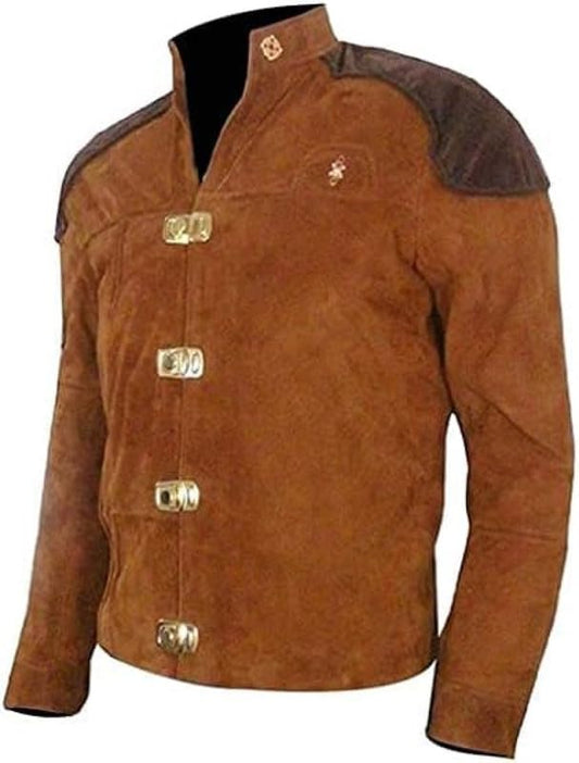 BOCCIE Men's Warriors B 218 Viper Pilot Battlestar genuine leather jacket