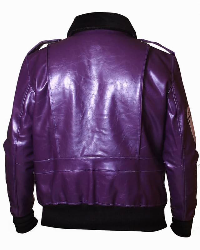 Joker Goon Bomber jacket Top fashion B 215 Genuine Leather Jacket