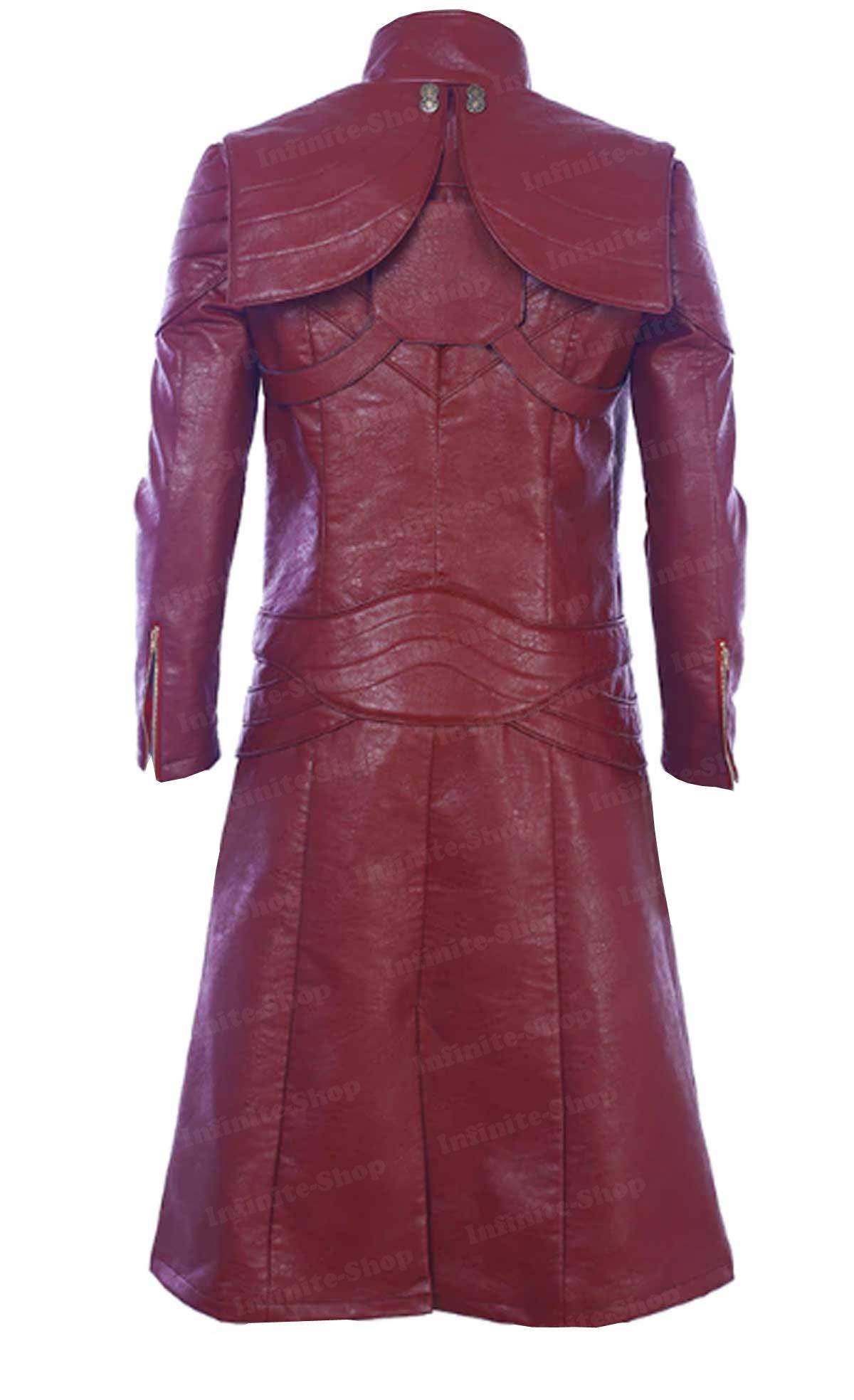 BOCCIE Devil May Cry 5 Dante Cosplay Costume Red Coat Model 246