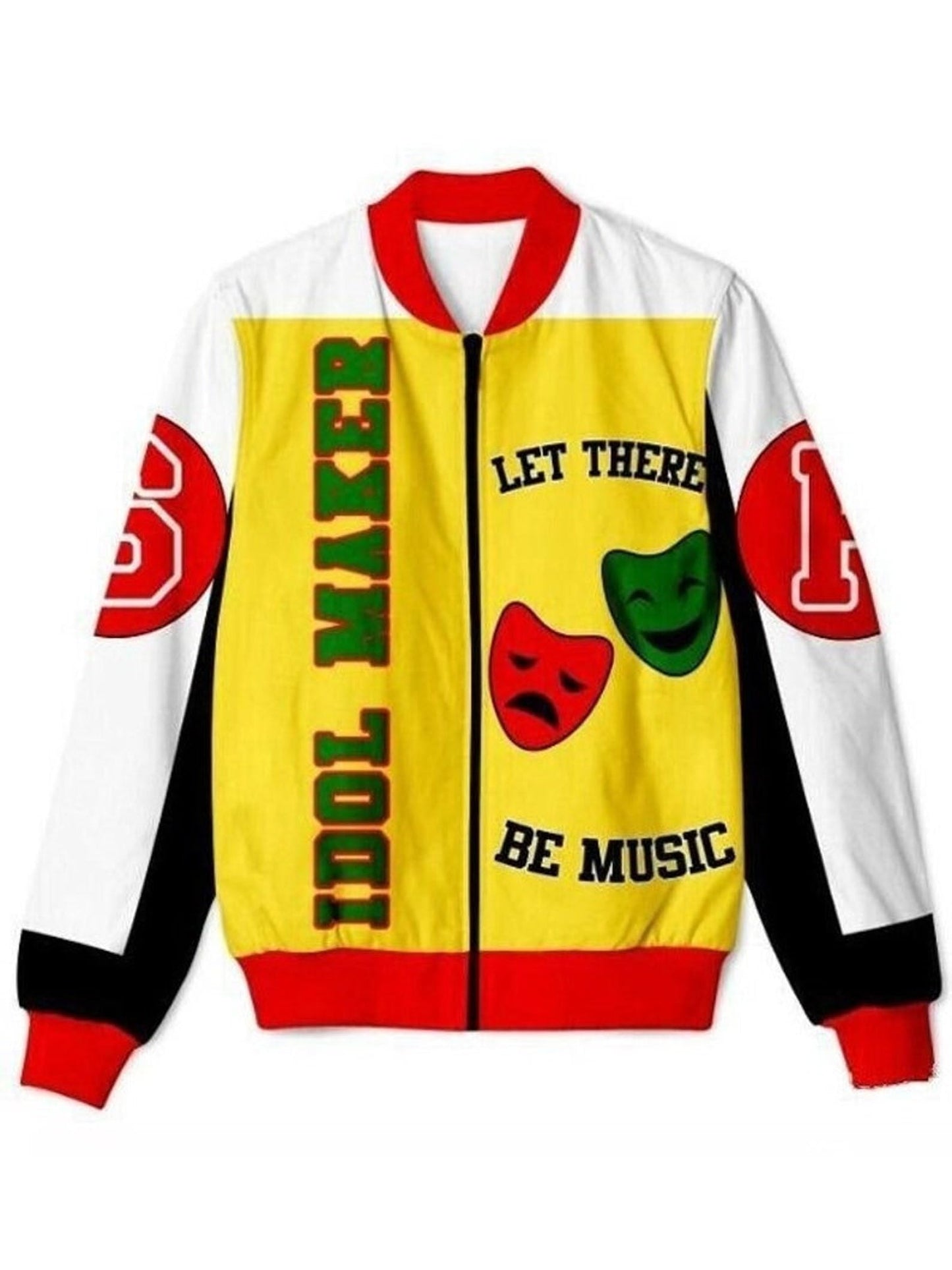 Let there be music Fashion B 258 Idol real sheep skin Leather maker jacket