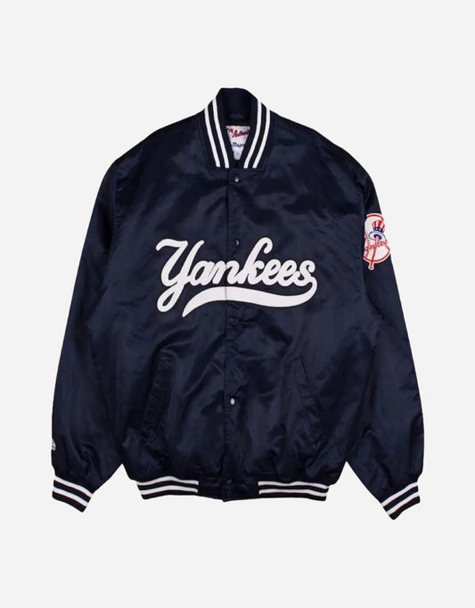 Yankees Satin Make Blue Color B 501 unisex  jacket